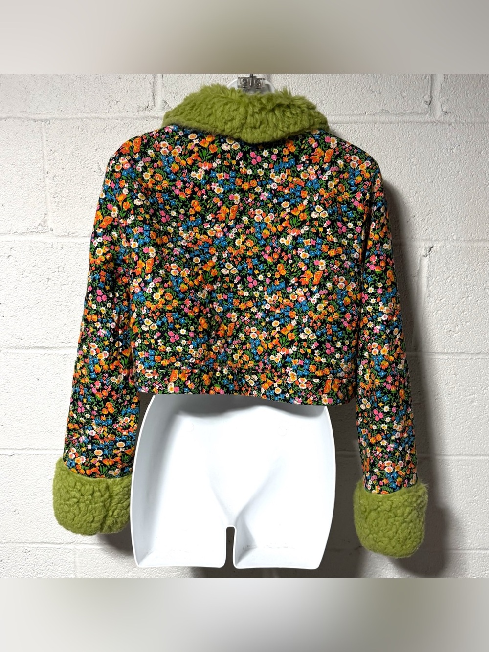 Loved One by Modern Misfits Floral Quilted Jacket Folk Art Hippie Boho Indie M - Picture 5 of 11